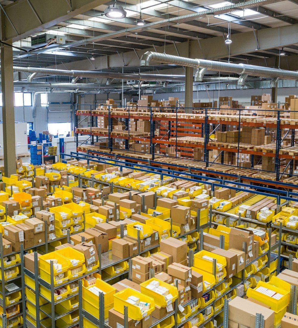 Large warehouse and logistics operation