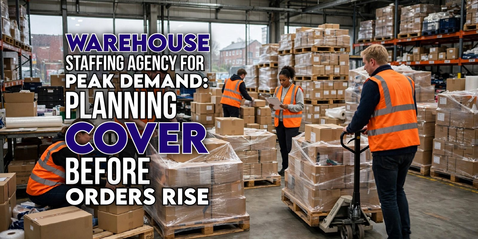 Warehouse Staffing Agency for Peak Demand: Planning Cover Before Orders Rise