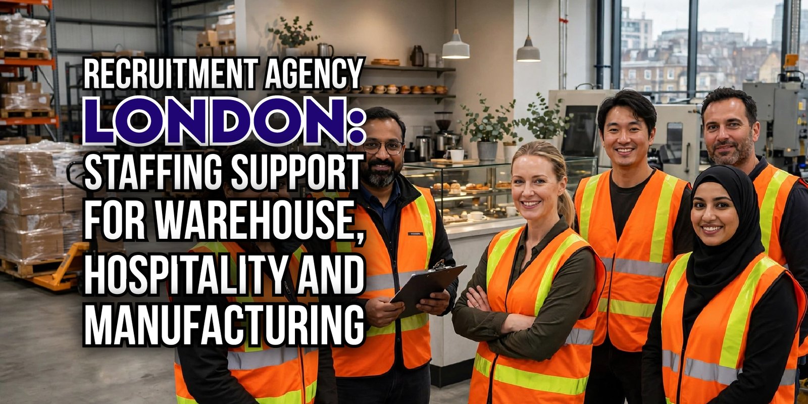 Recruitment Agency London: Staffing Support for Warehouse, Hospitality and Manufacturing