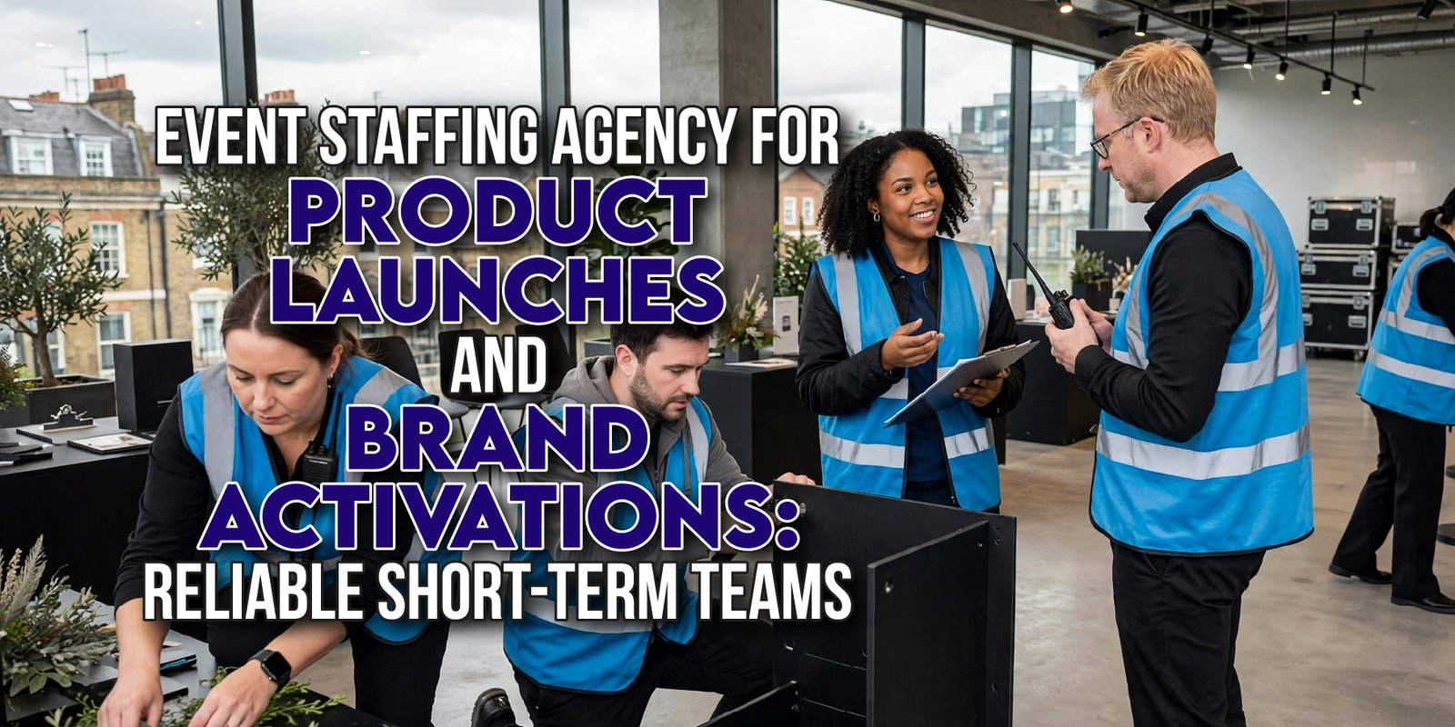 Event Staffing Agency for Product Launches and Brand Activations: Reliable Short-Term Teams